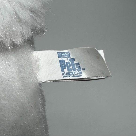 The Secret Life of Pets Snowball Bunny Rabbit Toy Factory 8” Soft Plush White - Picture 9 of 10